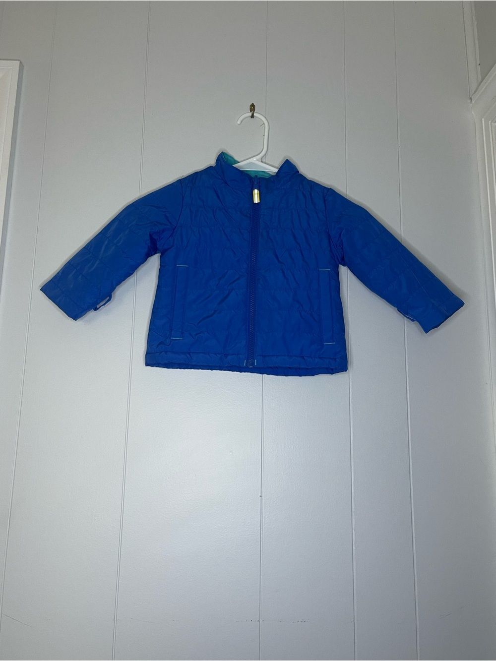 Cat & Jack Bright Blue Puffer Jacket for Kids